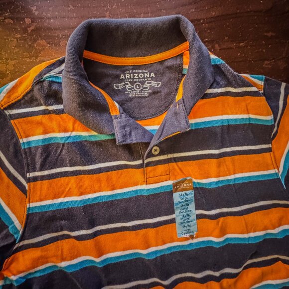 Arizona brand men's stripe shirt US Large NEW - Picture 2 of 6